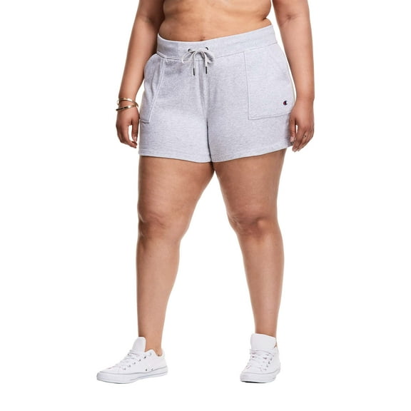 Champion Women's Plus Campus French Terry Short