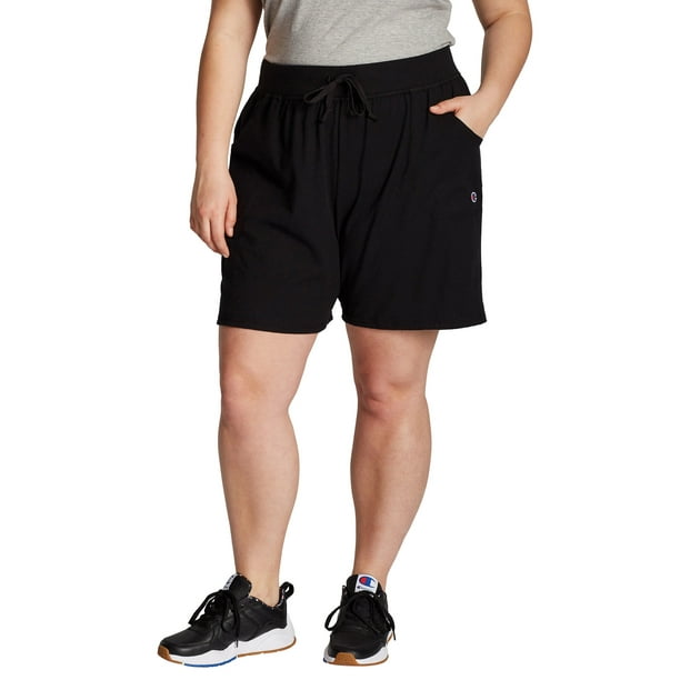 Champion Women s Plus Size French Terry Lounge Bermuda Shorts