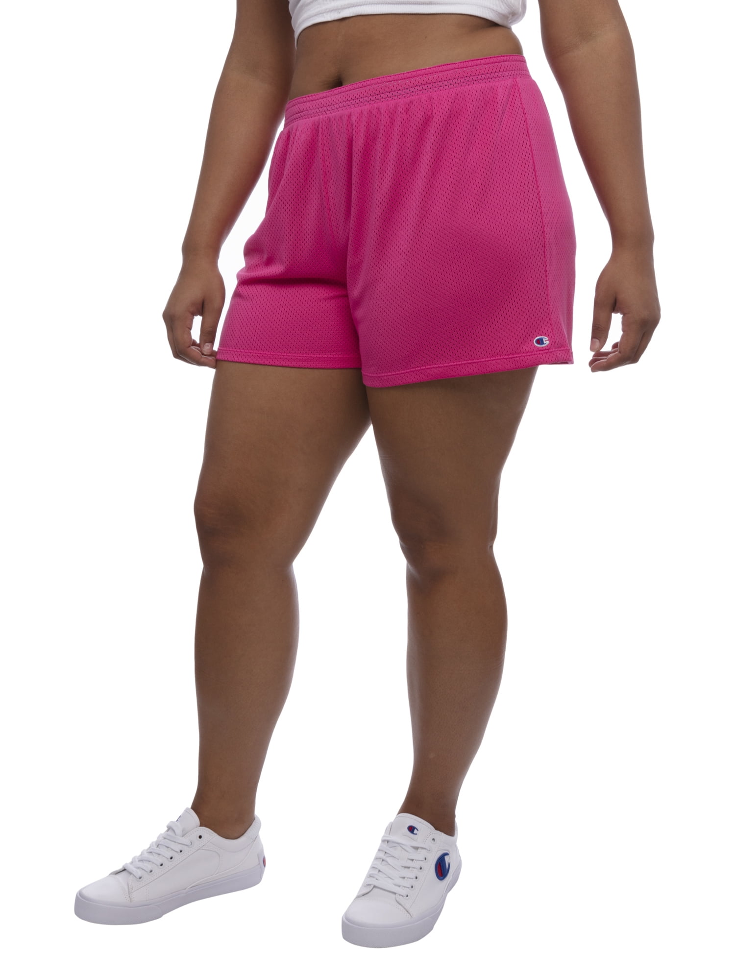 Champion Women's Plus Size Mesh Shorts