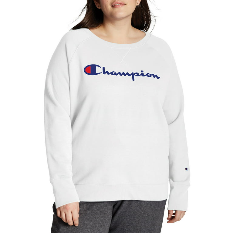 Champion Women's Plus Size Graphic Crewneck Sweatshirt - .com