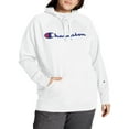 thumbnail image 1 of Champion Women's Plus Size Powerblend Logo Graphic Hoodie, 1 of 5