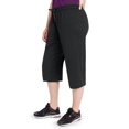 thumbnail image 1 of Champion Women's Plus Size Soft-Touch Jersey Capri Pant, 1 of 3