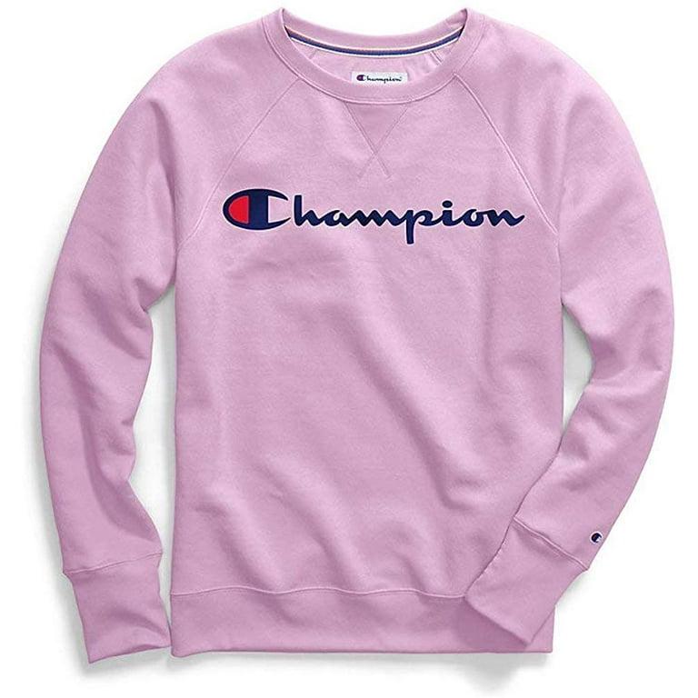 Champion Women's Powerblend Boyfriend Crew Sweatshirt, Beloved