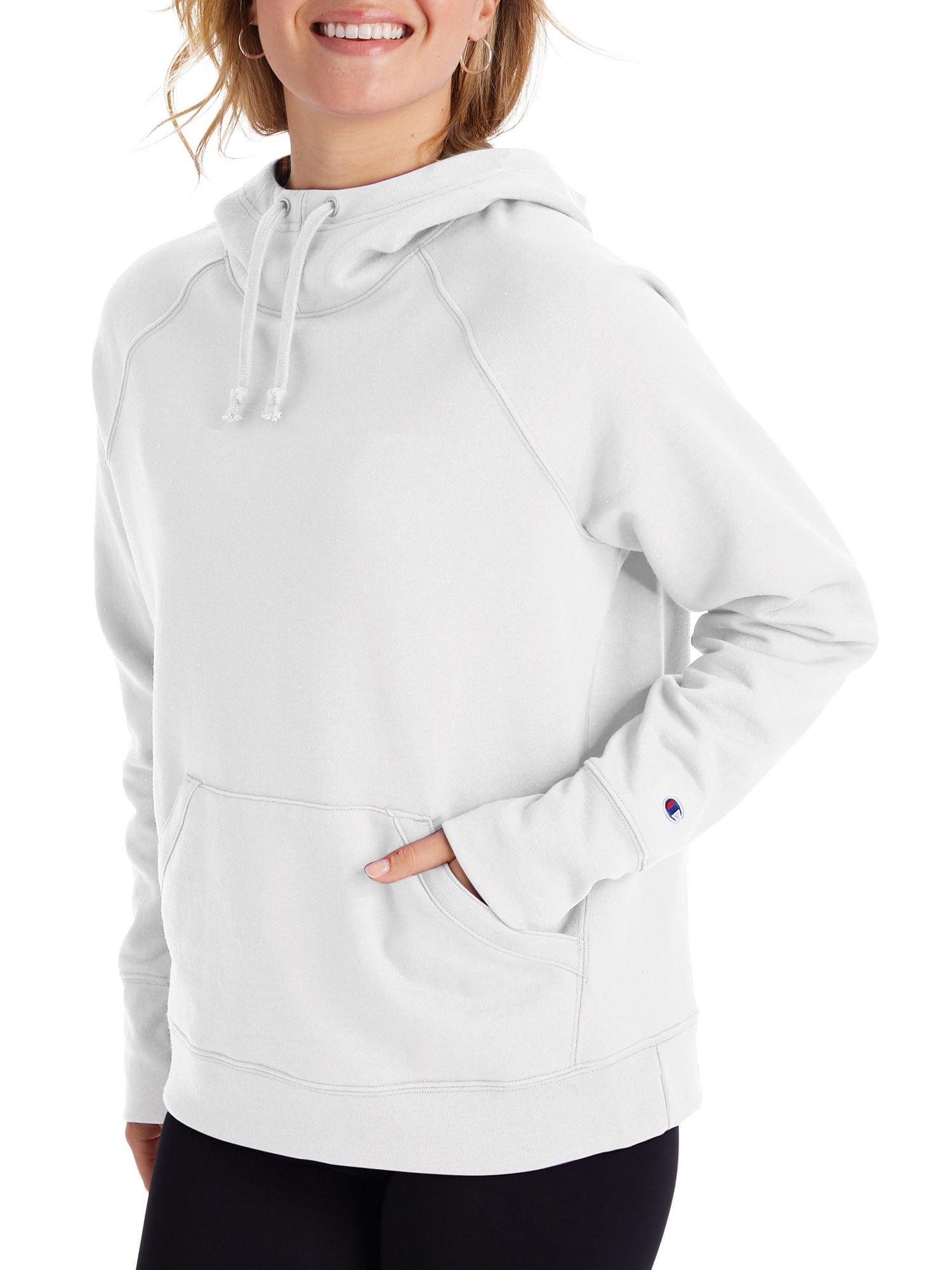 Champion Women's Powerblend Fleece Pullover Hoodie - Walmart.com