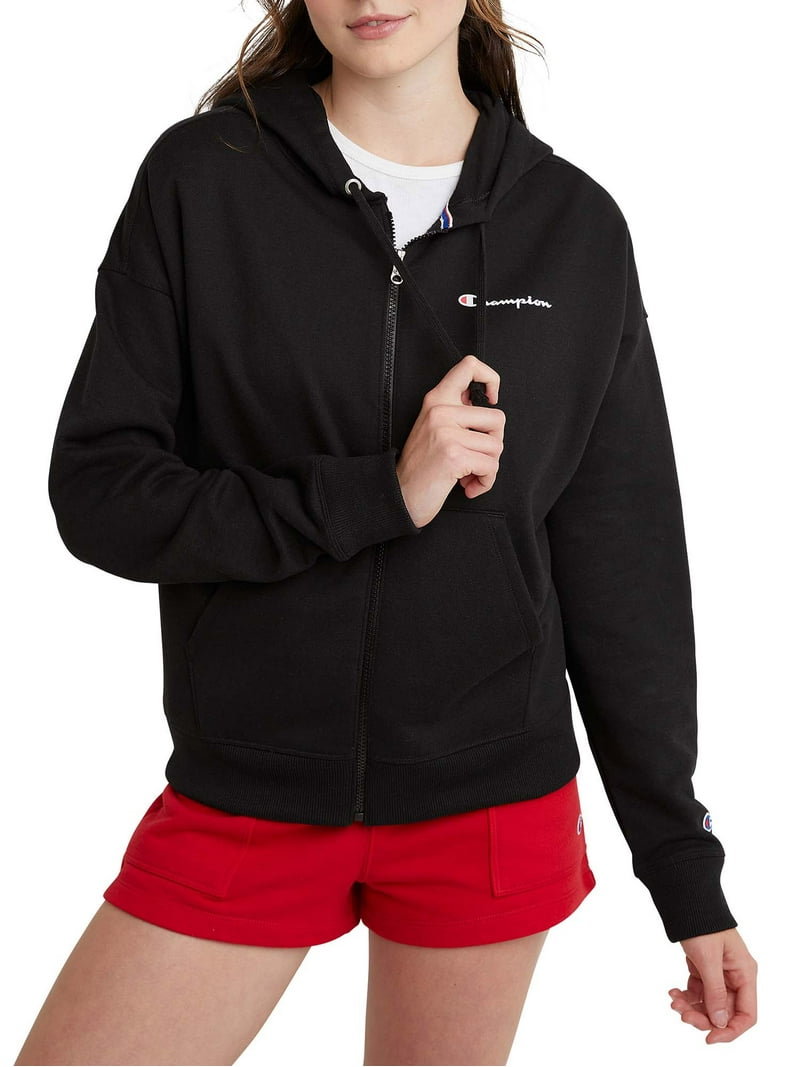 Champion Women's Powerblend Full Zip Hoodie - Walmart.com