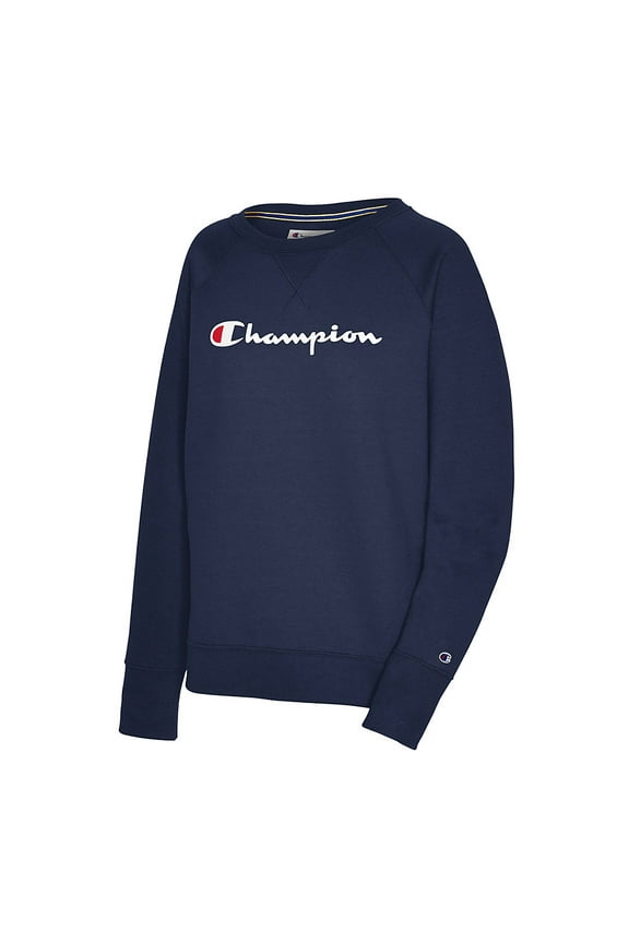 Women's Powerblend Graphic Fleece Boyfriend Crewneck Sweatshirt