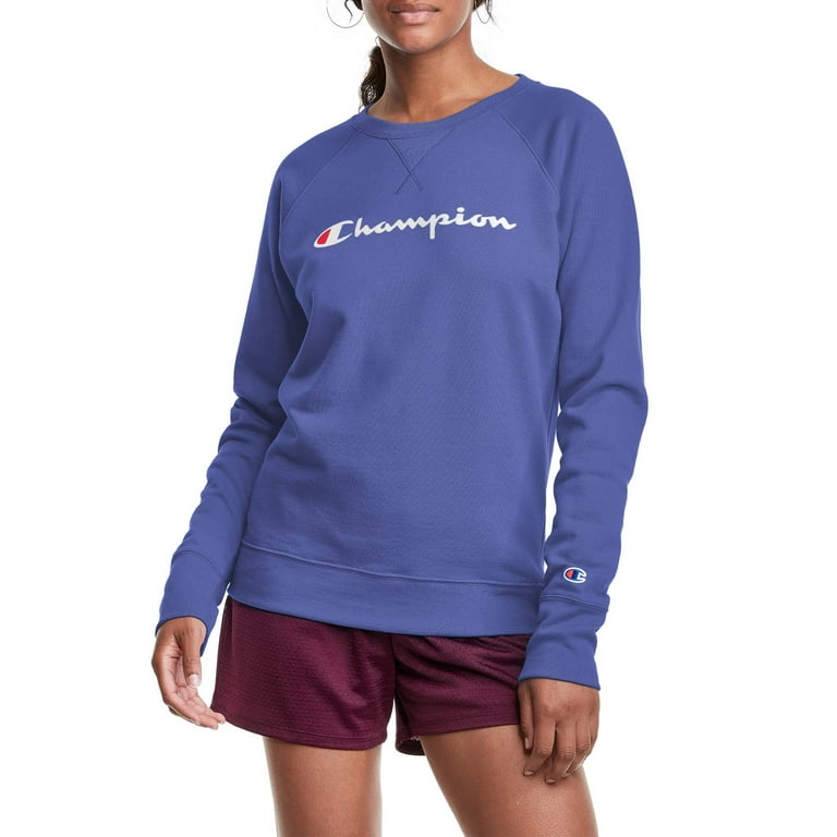 Relaxed Graphic Crewneck Sweatshirt - Blue