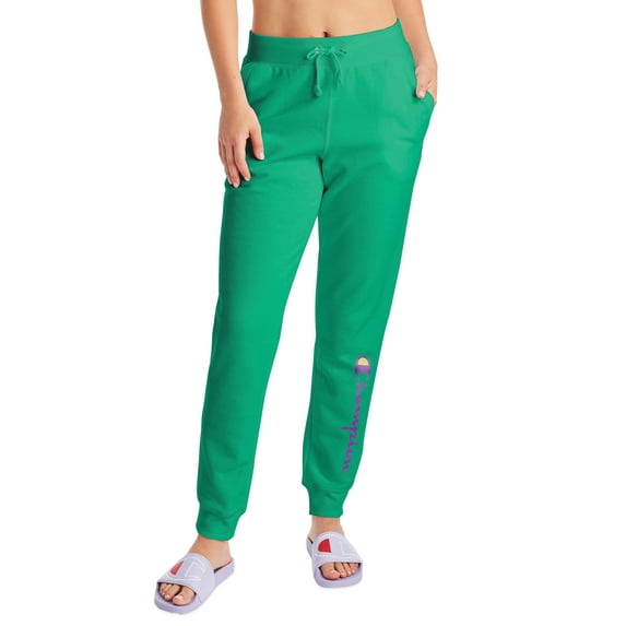 Champion Women's Powerblend Graphic Fleece Joggers