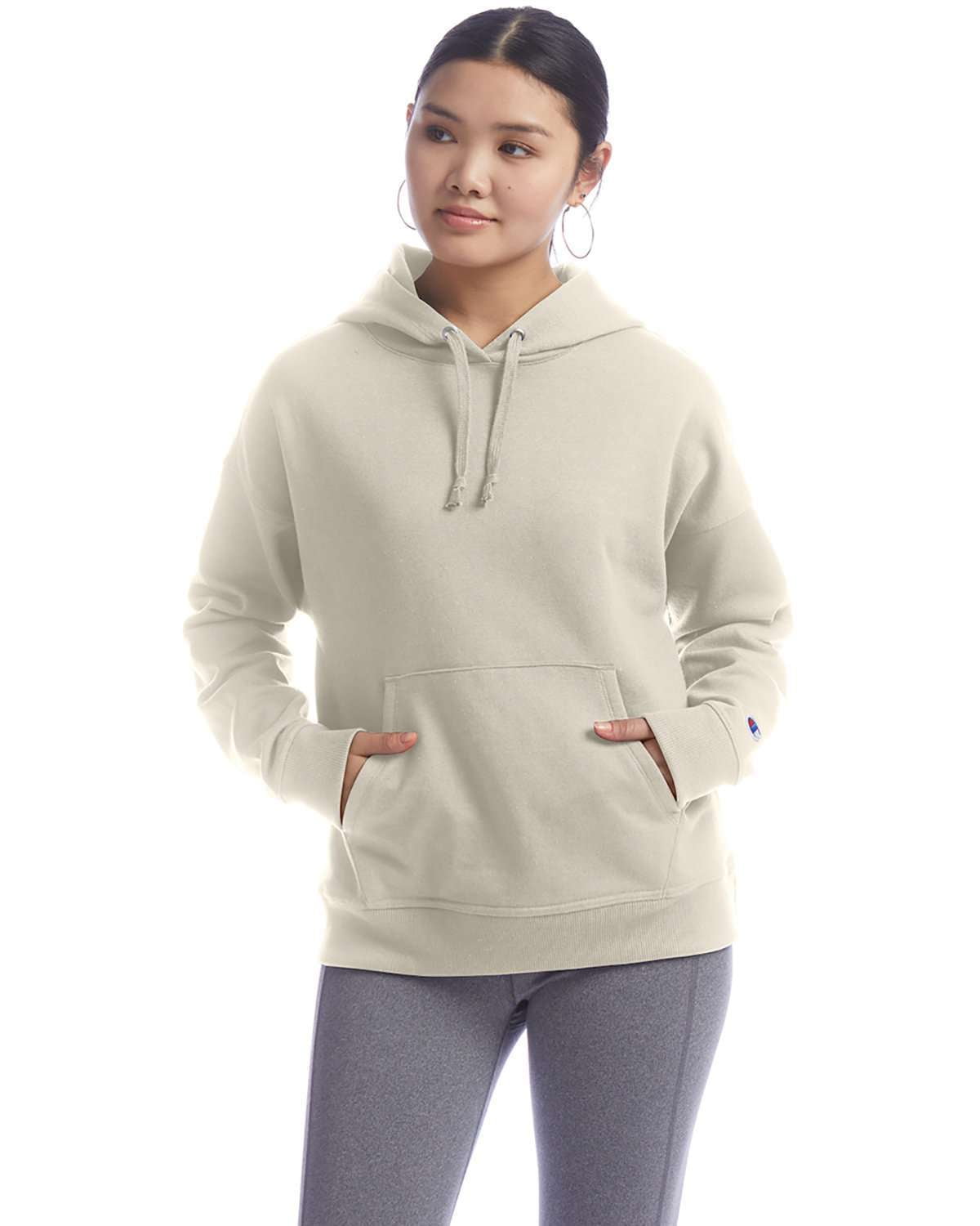 Champion Women�'s Powerblend Hooded Sweatshirt