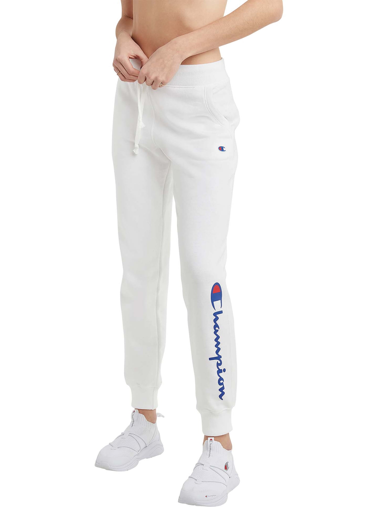 Champion Women's Sweatpants, Powerblend, Fleece Pants, Comfortable Lounge  Pants for Women