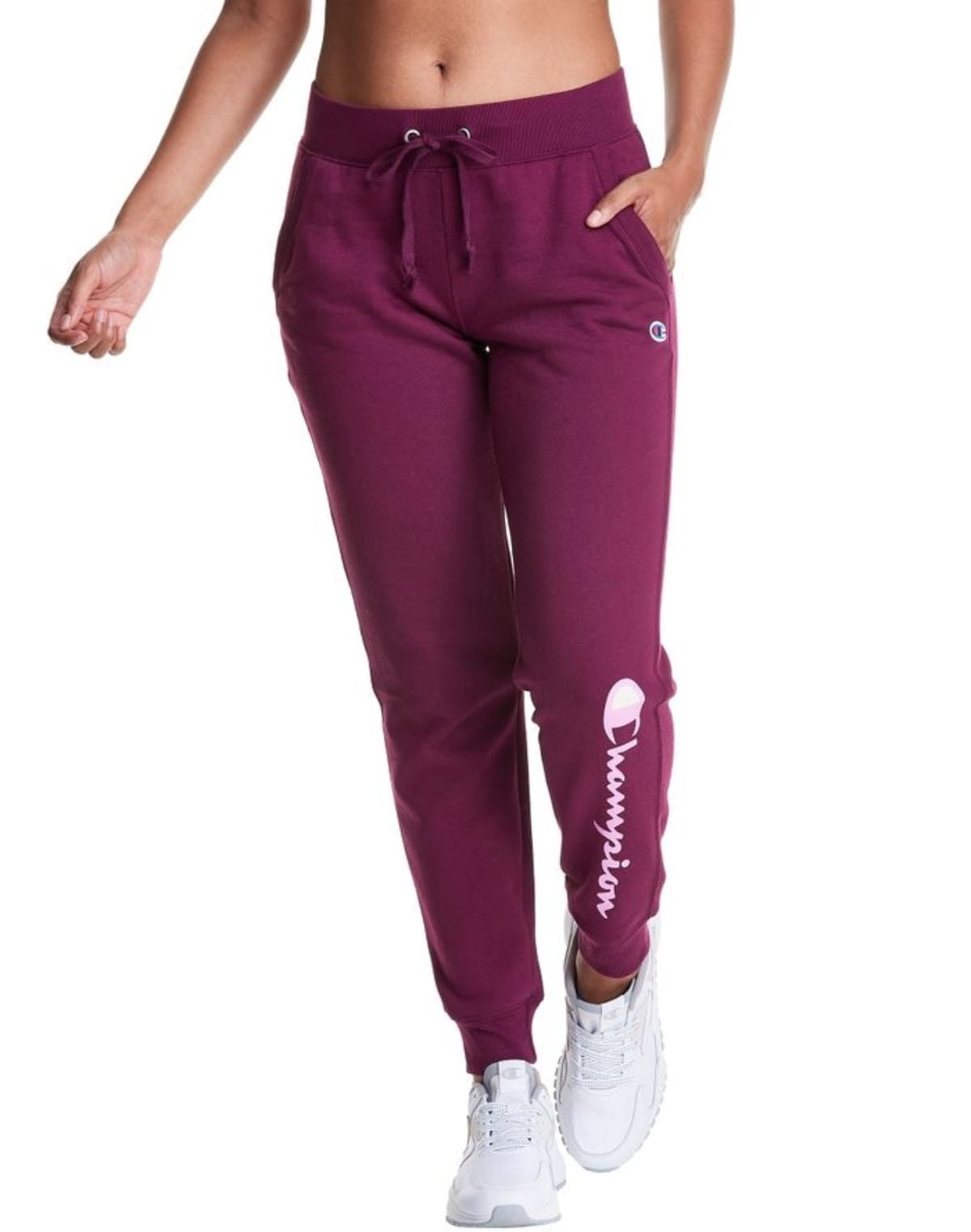 champion purple joggers