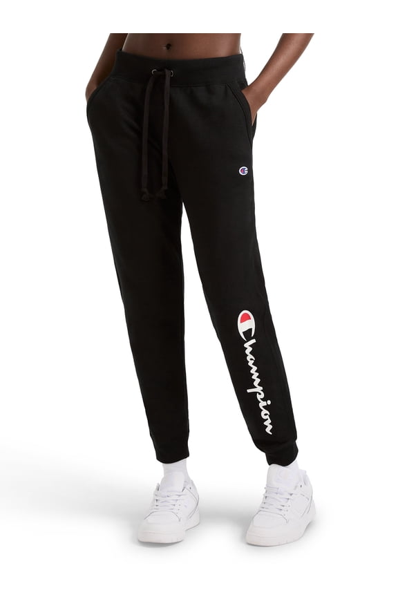 Women’s Powerblend Joggers with “C” Logo, Standard Fit, Midweight Fleece, Sizes S-XL