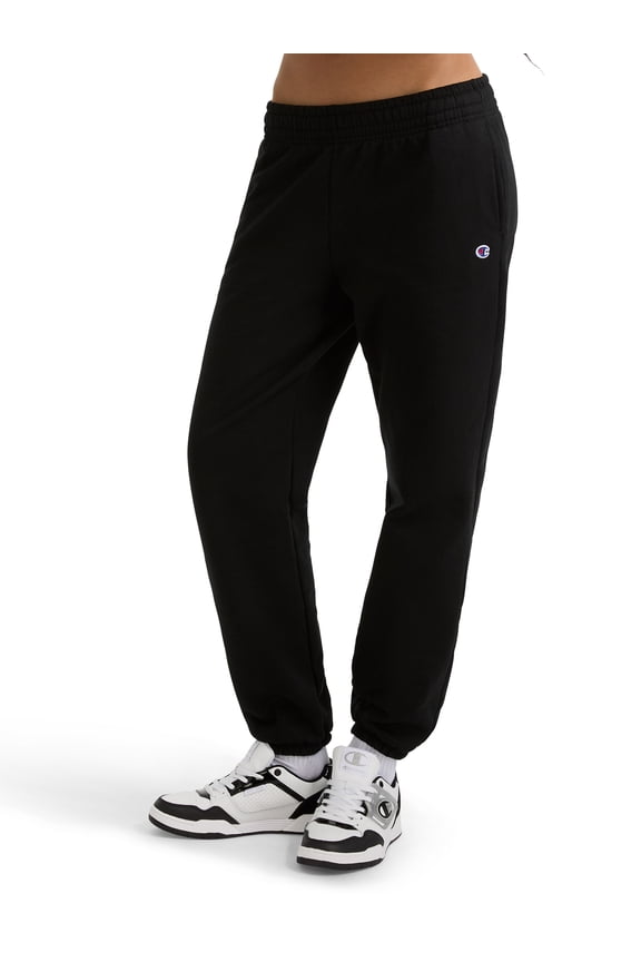 Women’s Powerblend Oversized Sweatpants with “C” Logo, Oversized Fit, Midweight Fleece, Sizes S-XL