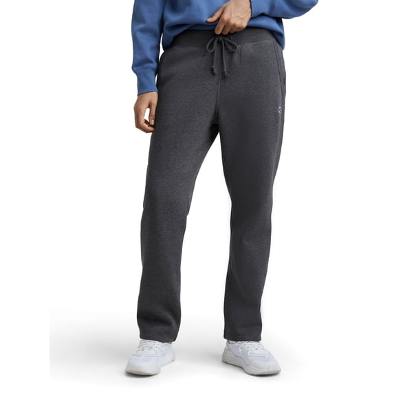 Champion Women’s Powerblend Straight Hem Sweatpants, Slim Fit, Midweight Fleece, Sizes XS-XXL