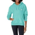 thumbnail image 1 of Champion Women's Reverse Weave Pullover Hoodie Sweatshirt, Small, Aquarelle Blue, 1 of 2