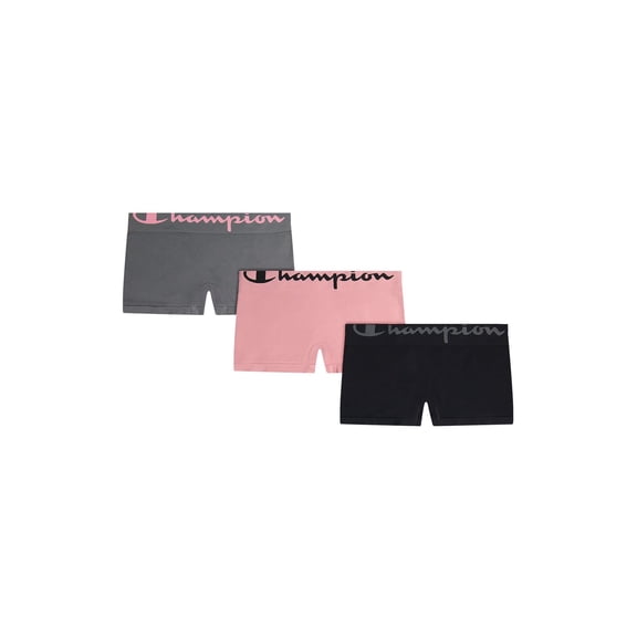 Champion Women’s Seamless Boyshort Underwear, 3 Pack, Sizes S - 2XL