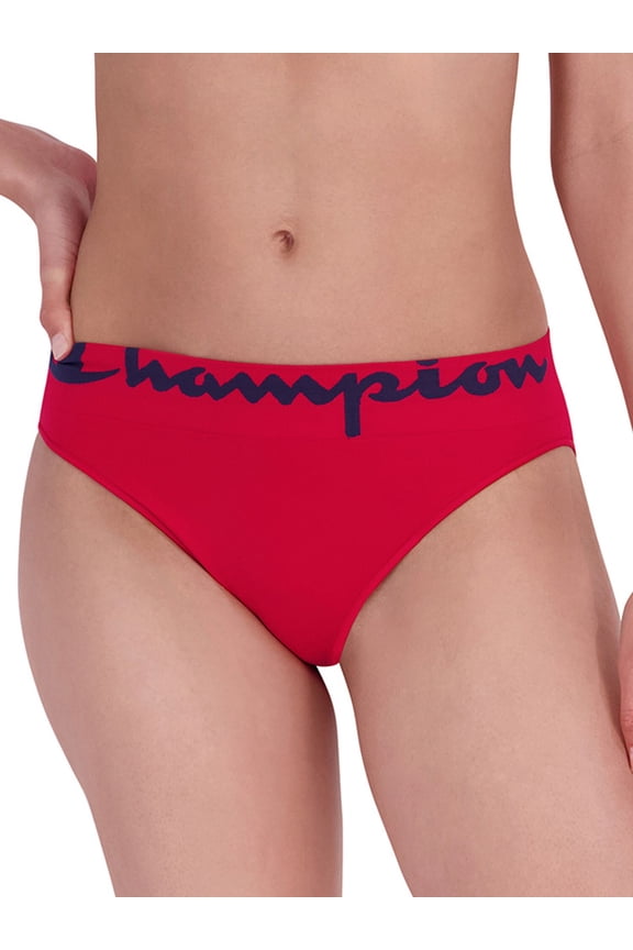 Women’s Seamless High Rise Bikini Underwear, 3 Pack, Sizes S - 2XL