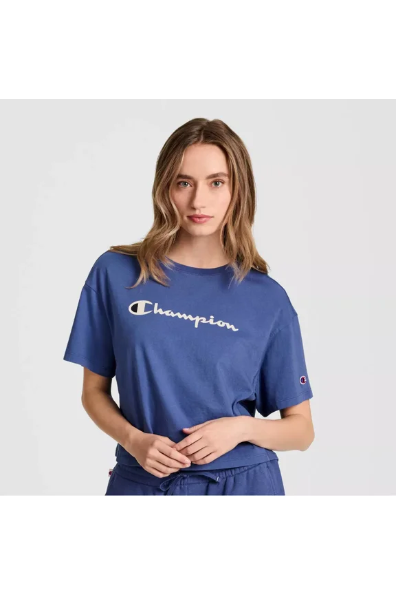 Women's Short Sleeve T-Shirt - Blue