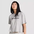 thumbnail image 1 of Champion Women's Short Sleeve T-Shirt - Heather Gray, 1 of 6