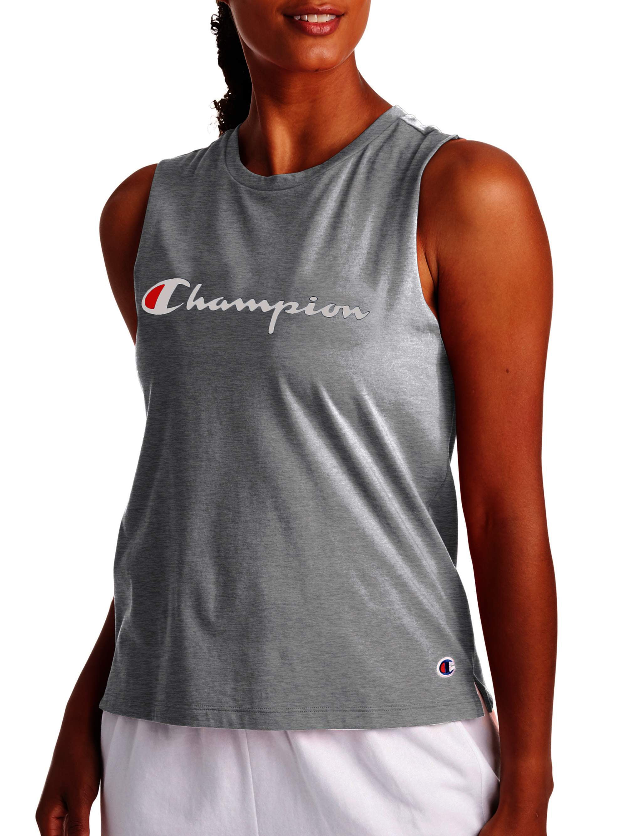 Champion Fitted, Athletic, Cute Ribbed Tank Top for Women