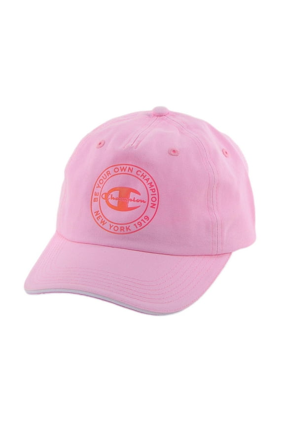 Women's Stride Dad Adjustable Curved Bill Hat Pink