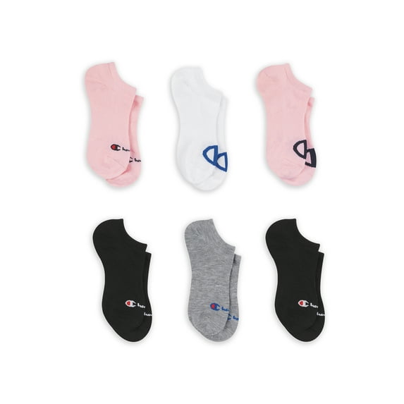 Champion Women's Super Low No Show Sock, 6 Pack