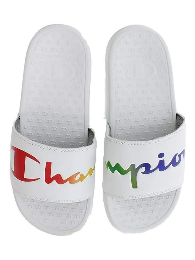 Champion Women's Super Slide Split Script Slide Sandal