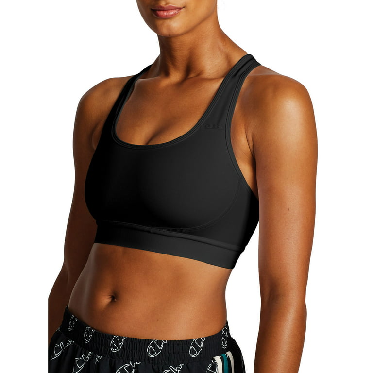The Absolute Workout Double Dry Sports Bra Black XS by Champion
