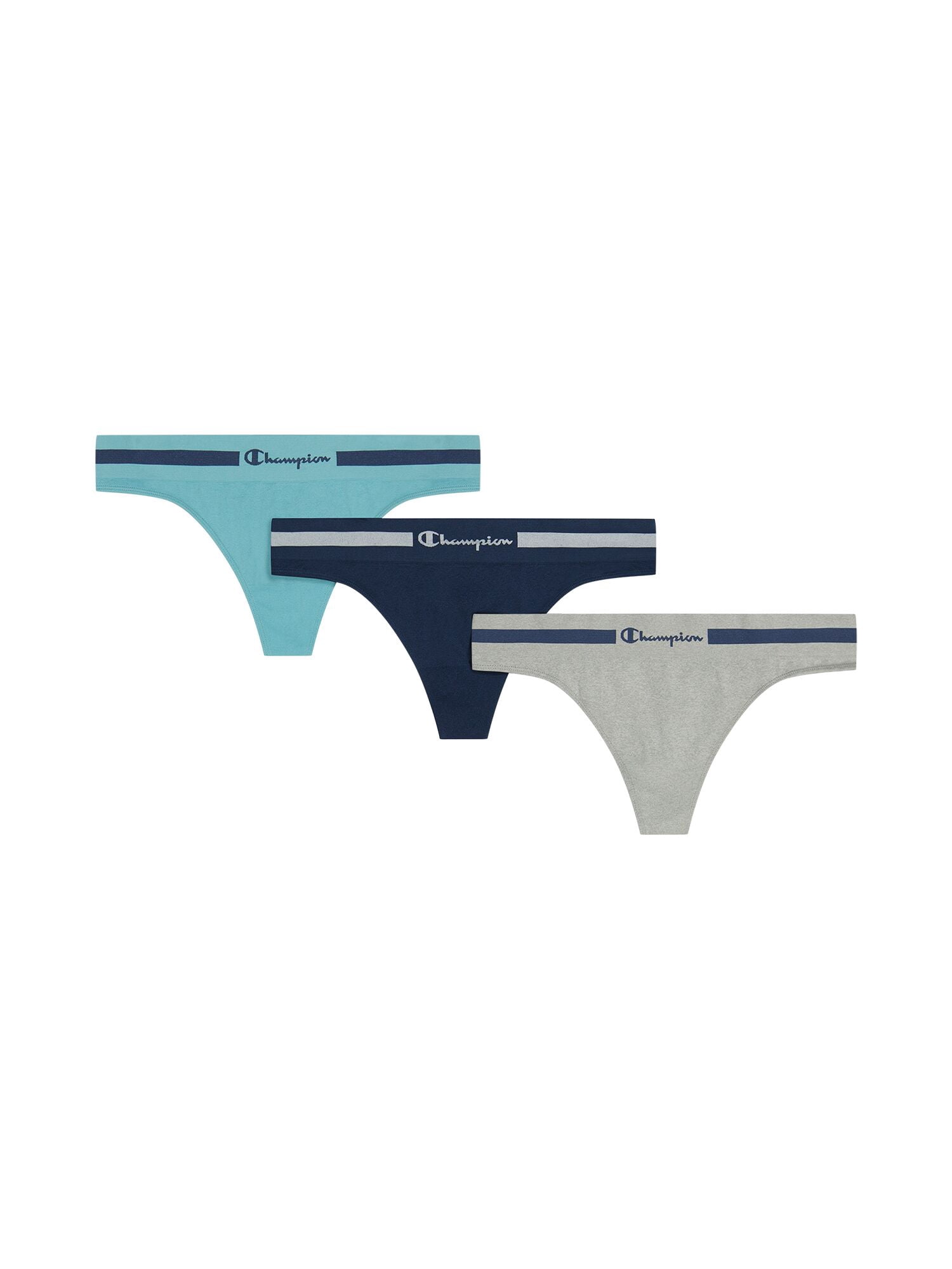 Champion Women's Thong Pack Underwear, 3 pack, Sizes S - XXL