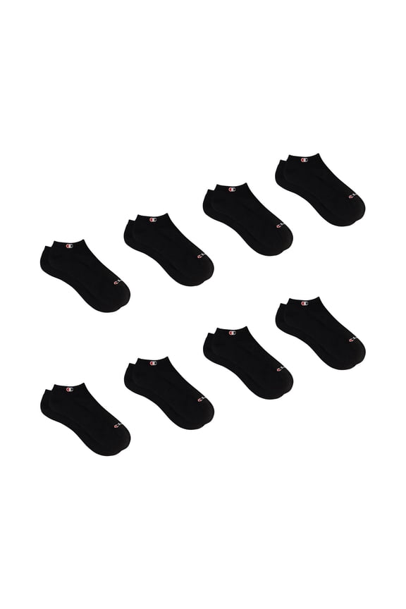 Women’s Wear 360 No Show Cushioned Socks, 8 Pack, Sizes 4-10