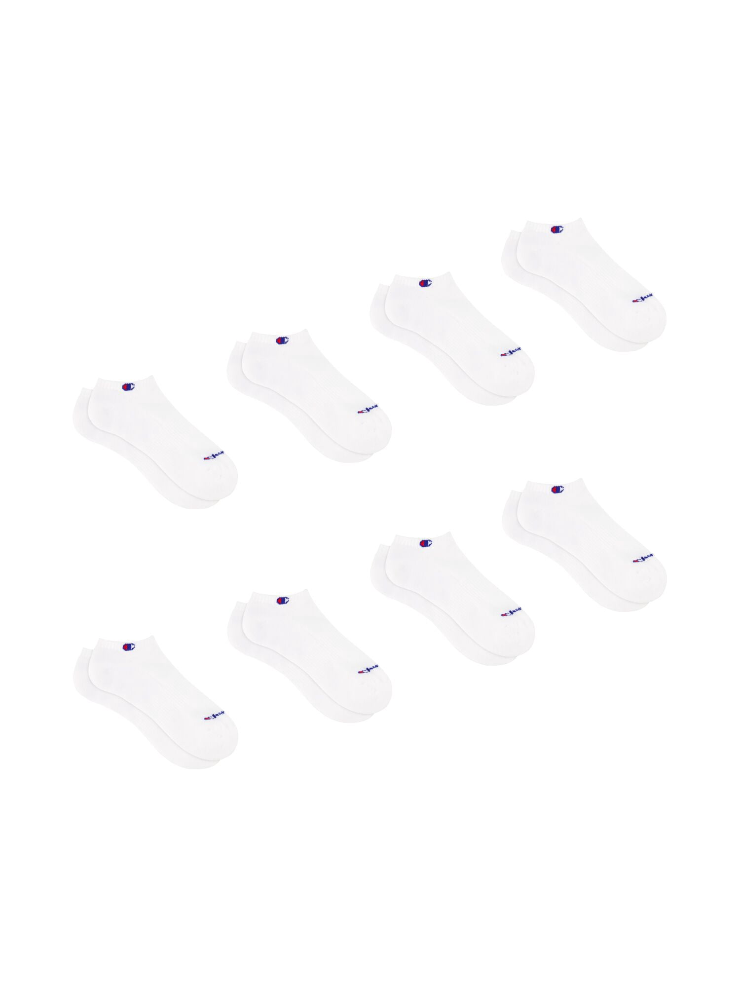 Champion Women’s Wear 360 No Show Cushioned Socks, 8 Pack, Sizes 4-10