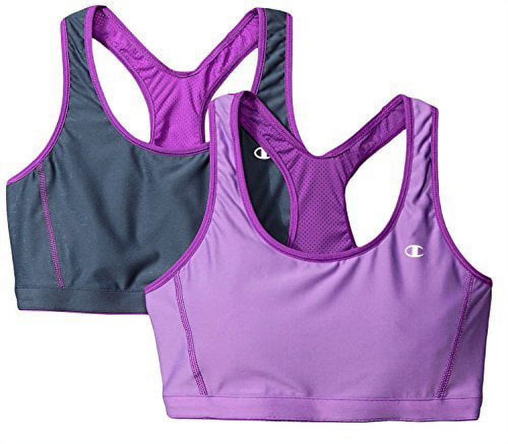 Champion Double Dry Seamless Reversible Sports Bra,  XS-StrdstPrplLightStrdustPrpl : : Clothing, Shoes & Accessories