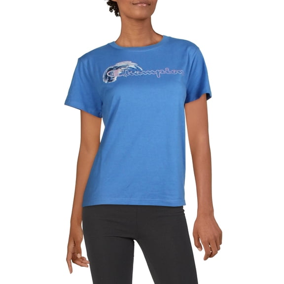 Champion Womens Classic T-Shirt Bright Royal S
