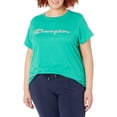 thumbnail image 1 of Champion Womens Classic Brush Script Logo T-Shirt AMOG-XL, 1 of 2
