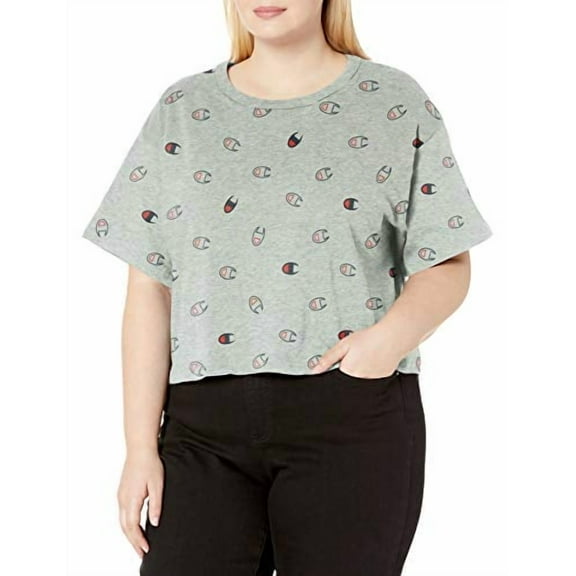 Champion Womens Cropped Fitness T-Shirt