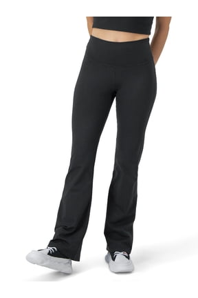 Women’s Soft Touch Flare Leggings with “C” Logo, Fitted Silhouette, Anti-Odor Stretch Fabric, Sizes XS-XXL