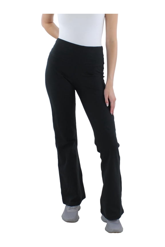 Womens Flare Leg Workout Athletic Leggings