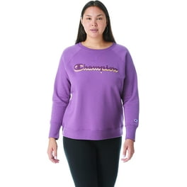 Champion Women s Powerblend Boyfriend Graphic Crewneck Sweatshirt Walmart