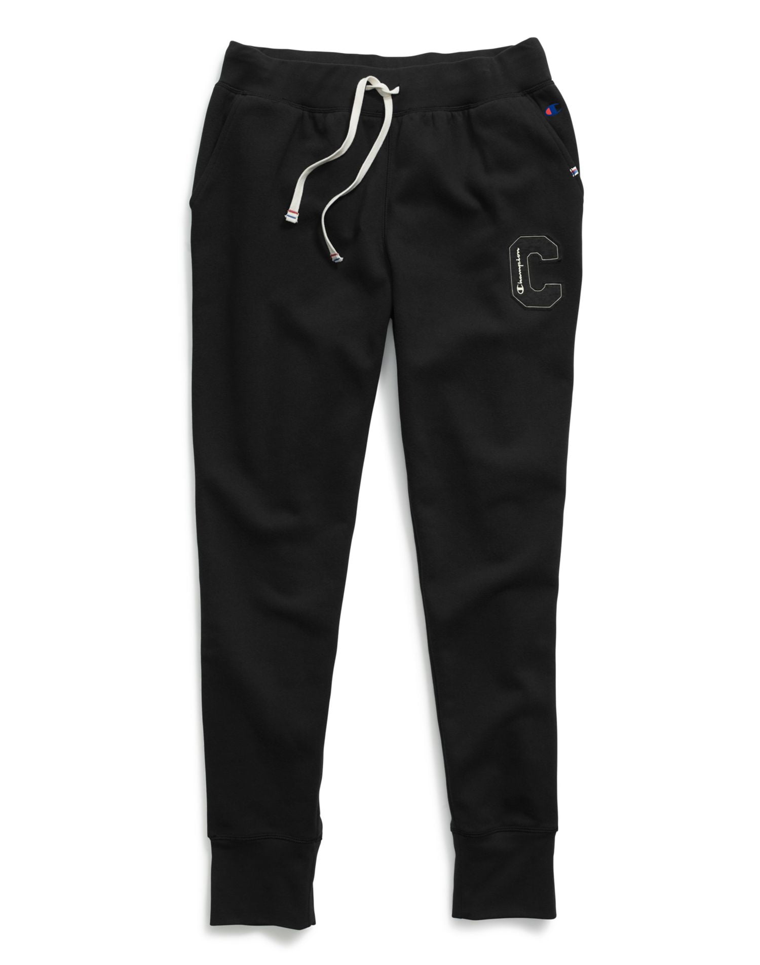 Champion Womens Heritage Fleece Jogger Pants M Grey C Imperial