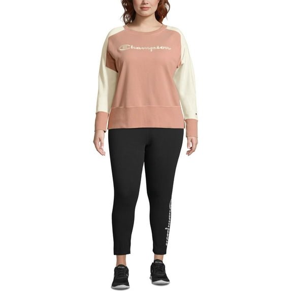 Champion Womens Plus Activewear Fitness Sweatshirt