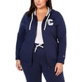 thumbnail image 1 of Champion Womens Plus Heritage  Logo Full-Zip Athletic Jacket, 1 of 2