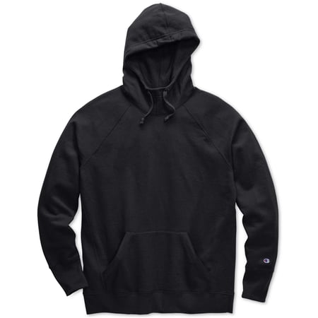 Champion Womens Plus Size Powerblend Fleece Hoodie,Black,1X
