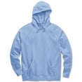 thumbnail image 1 of Champion Womens Plus Size Powerblend Fleece Hoodie,Light blue,1X, 1 of 3