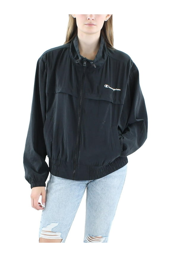 Womens Plus Water Repellent Windbreaker Jacket