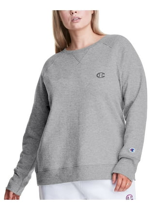 Womens grey champion sweatshirt new arrivals