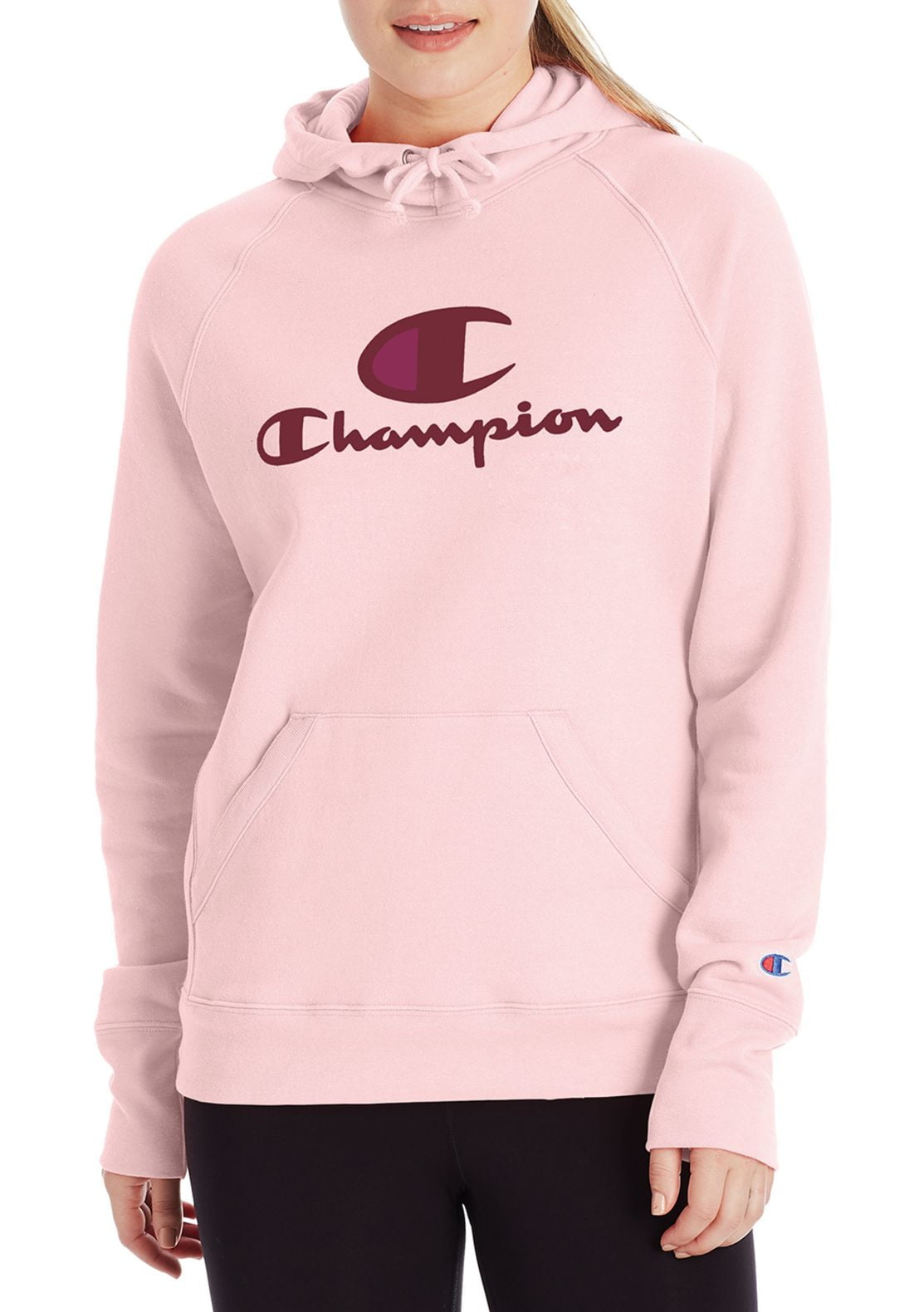 Champion sweater light pink kush top