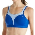 thumbnail image 1 of Champion Womens Spot Comfort Full Support Sports Bra 42DD Surf the Web/Ocean Front Blue, 1 of 4