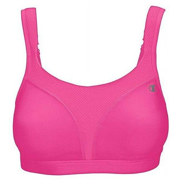 Champion Womens Spot Comfort Sports Bra, 34D, Pinksicle - Walmart
