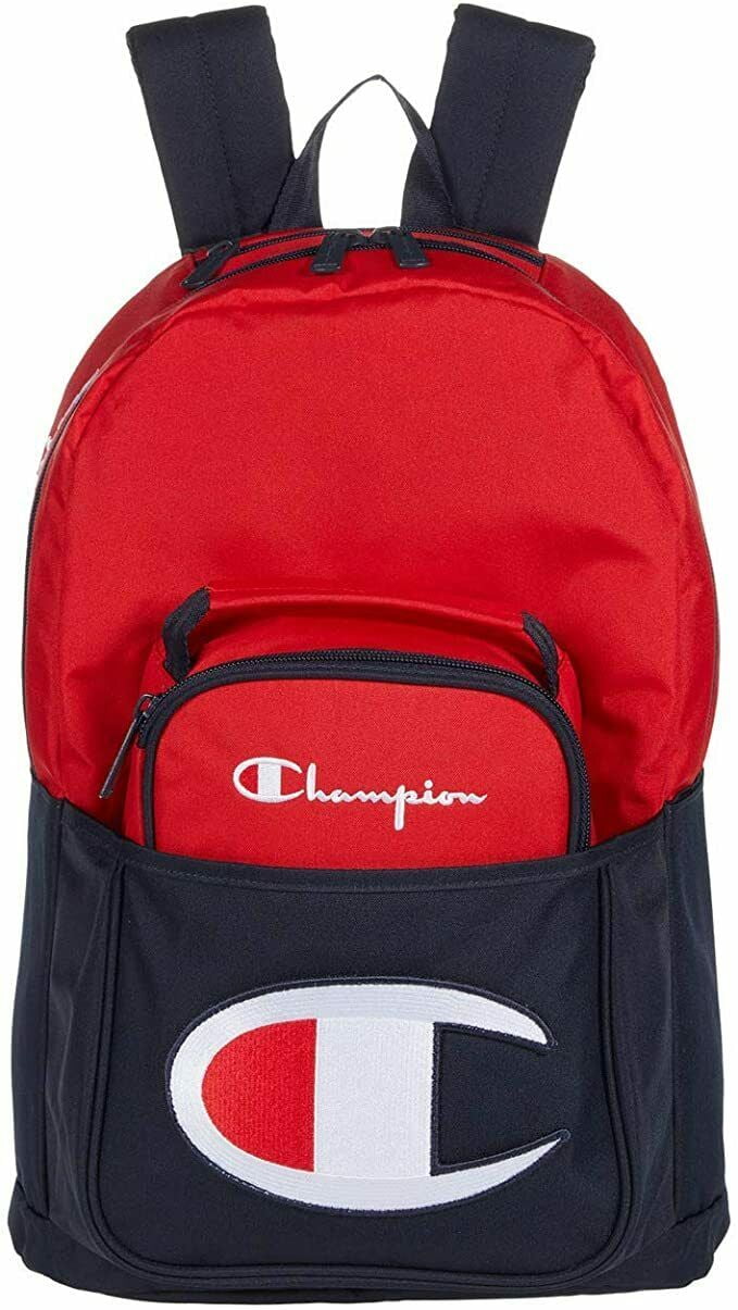 Champion Youth Supercize Backpack W/Removable Lunch Kit Unisex Red/Navy ...