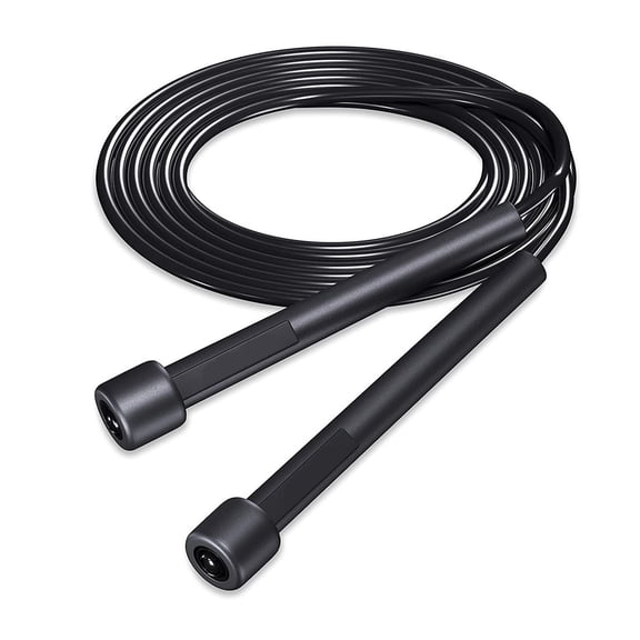Champion's Choice, Body Fitness Jump Rope with Rapid Speed Performance, Adjustable Length Skipping Rope for Men Women Kids, Anti-slip Handle for Indoor Outdoor Training